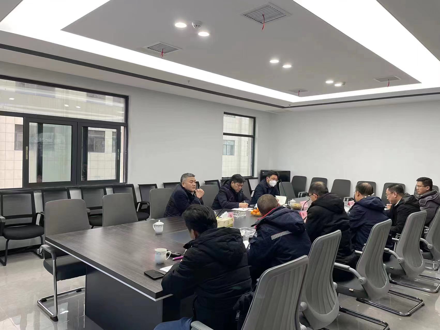 江苏扬农化工股份有限公司总经理等一行到铜陵全发国际考察交流